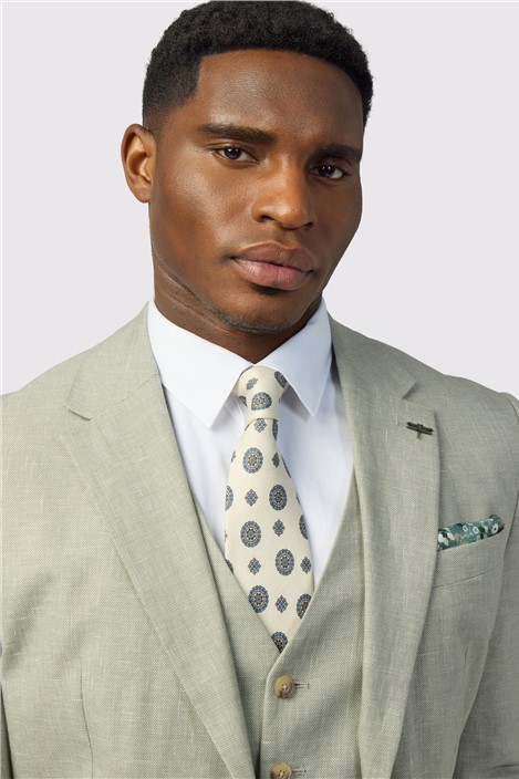 Ted Baker Tailored Fit Sage Linen Cotton Jacket