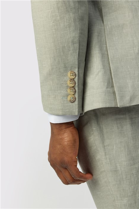 Ted Baker Tailored Fit Sage Linen Cotton Jacket