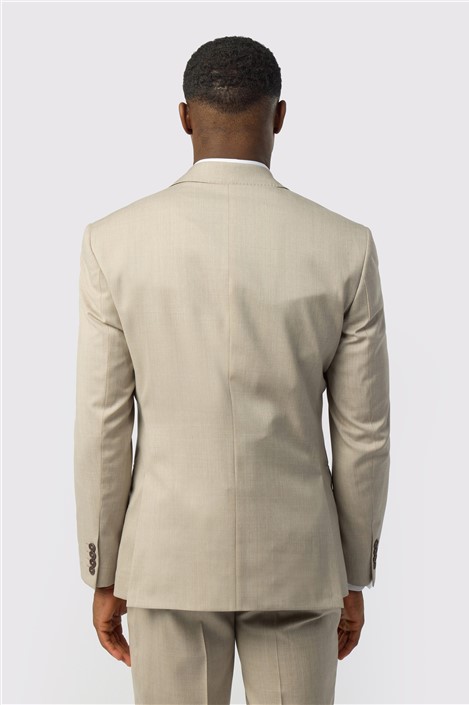 Ted Baker Tailored Fit Super 100s Taupe Twill Jacket