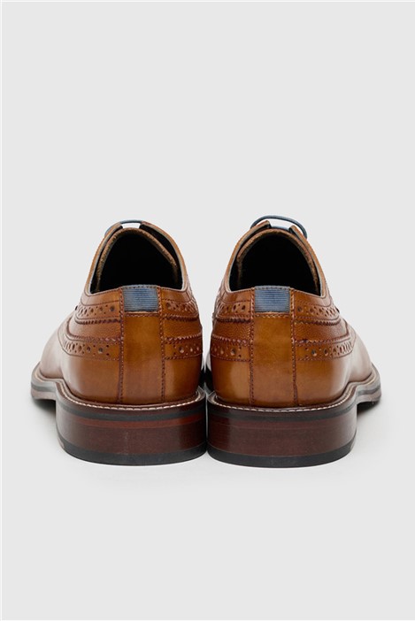 Antique Rogue Arthur Tan Leather Brogues