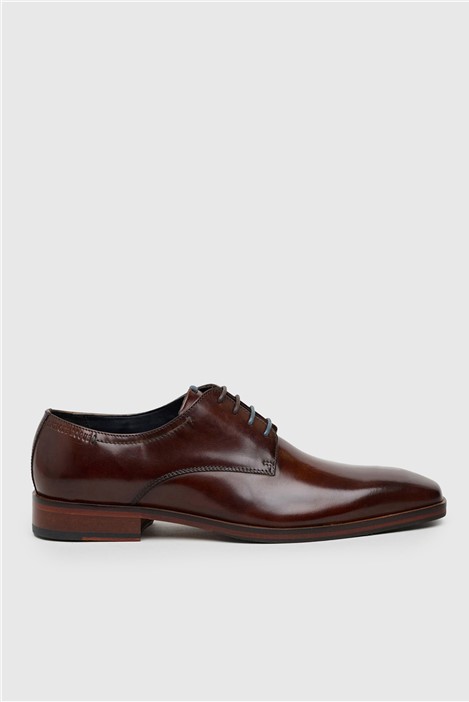 Antique Rogue Tommy Brown Leather Derby Shoe