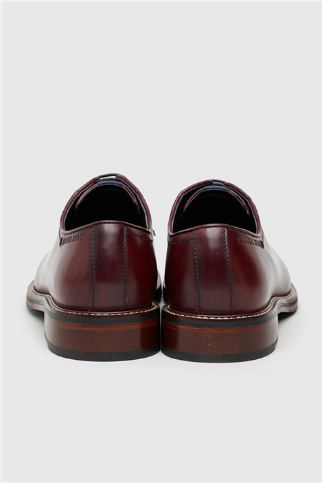 Antique Rogue Finn Burgundy Leather Derby Shoe