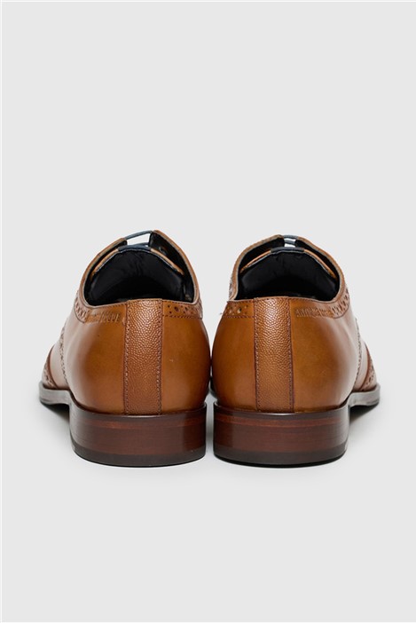 Antique Rogue Luca Tan Leather Brogues