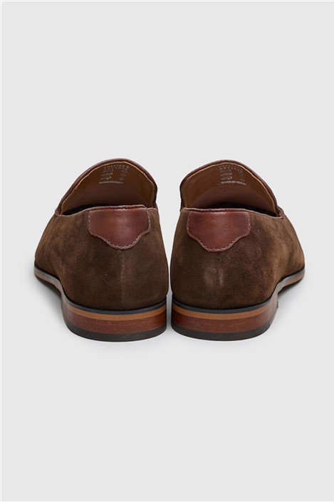 Antique Rogue Chester Brown Suede Tassel Loafer