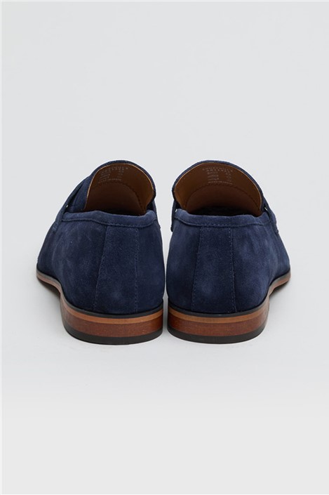 Antique Rogue Churchill Navy Suede Loafer