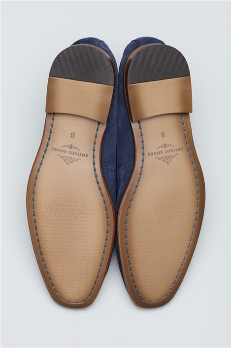Antique Rogue Churchill Navy Suede Loafer