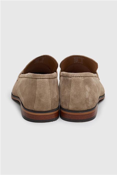 Antique Rogue Churchill Loafer Stone Suede