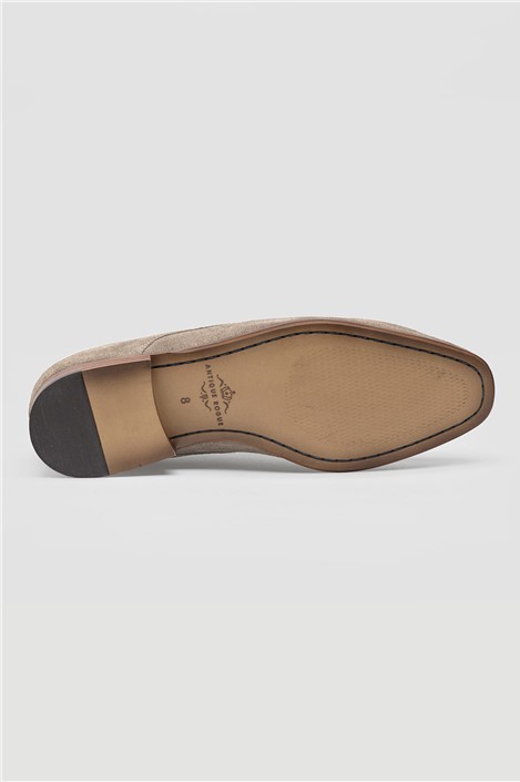 Antique Rogue Winchester Stone Suede Derby Shoe
