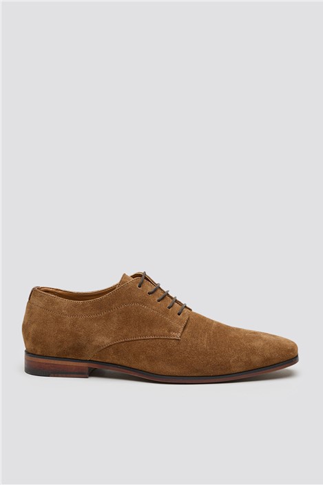 Antique Rogue Winchester Tan Suede Derby Shoe
