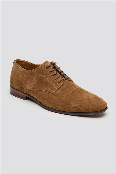 Antique Rogue Winchester Tan Suede Derby Shoe