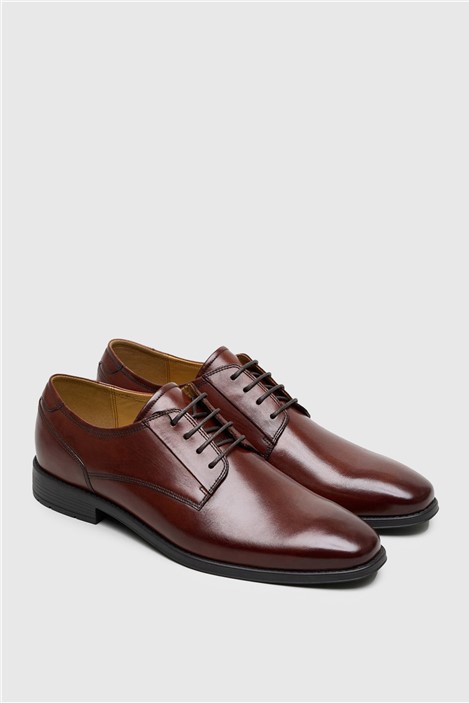 CitiFlex Farringdon Brown Leather Derby Shoe