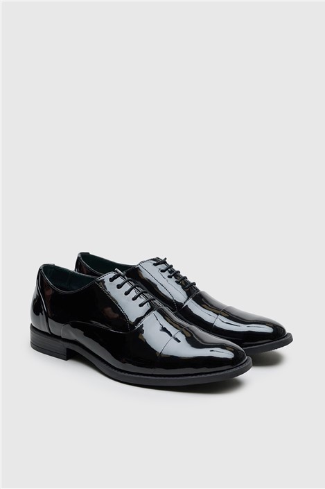 Limehaus Oxley Black Patent Shoe