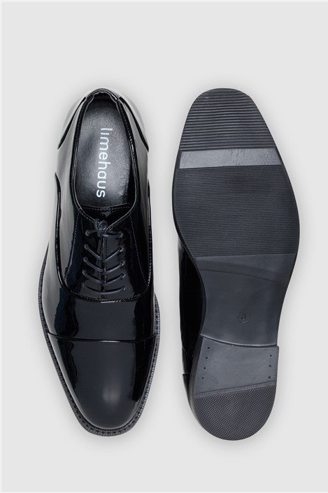 Limehaus Oxley Black Patent Shoe