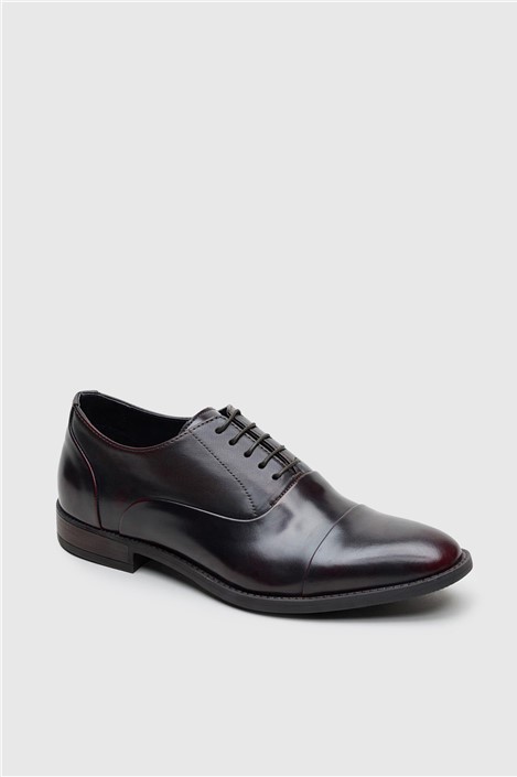 Limehaus Oxley Burgundy Leather Shoe