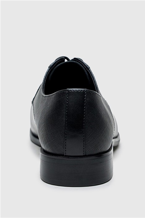 Racing Green Darbey Black Leather Formal Lace up Shoe