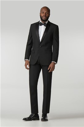  Black Tailored Fit Dinner Jacket