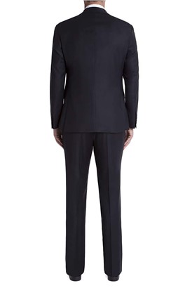 Stvdio Black Plain Ivy League Suit Jacket