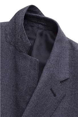 Grey Jaspe Regular Fit Black Label Suit Jacket