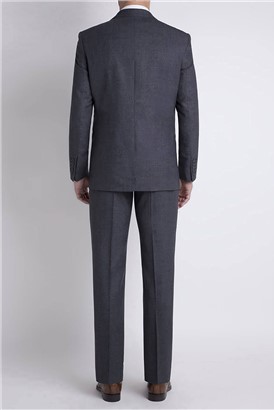 Grey Jaspe Regular Fit Black Label Suit Jacket