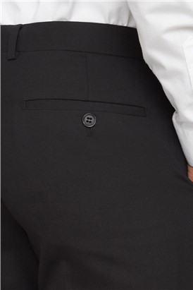 Stvdio by  Tailored Fit Black Performance Trousers