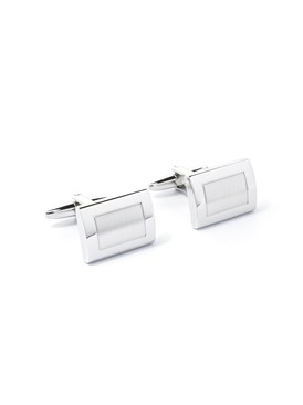  Rectangular Detail Cufflink