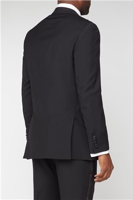 Black Peak Lapel Dinner Suit Jacket