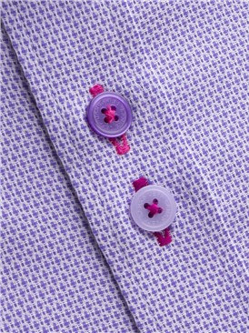 Studio Lilac Textured Weave Shirt