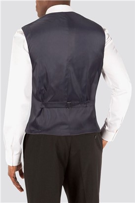 Black Plain Waistcoat