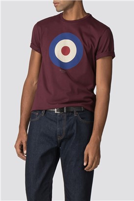  Burgundy Target T-Shirt