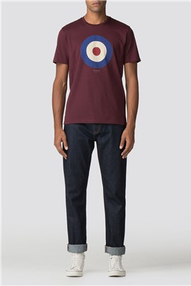  Burgundy Target T-Shirt