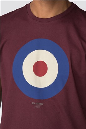  Burgundy Target T-Shirt