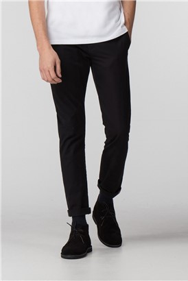  Black Slim Stretch Chino