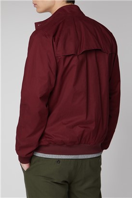 Ben Sherman Wine Original Harrington Jacket SuitDirect