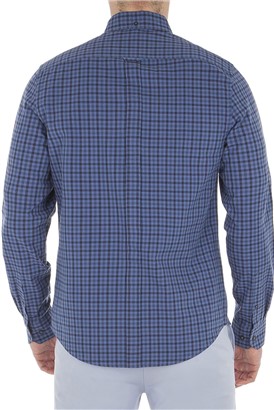  Long Sleeve Blue Gingham Shirt