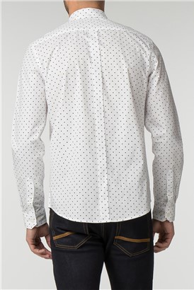  White Polka Dot Shirt