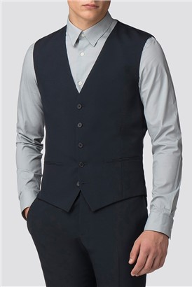  Navy Suit Waistcoat