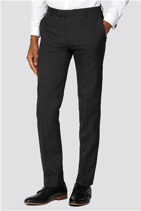  Slim Fit Charcoal Suit Trousers