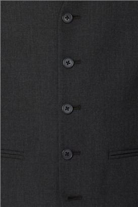  Charcoal Suit Waistcoat