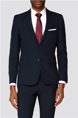 Branded Navy Skinny Fit Suit