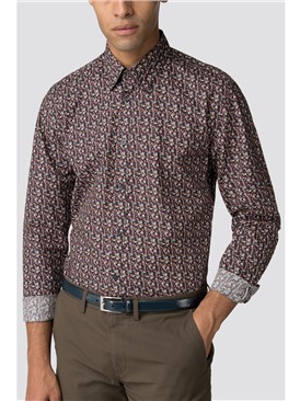  Long Sleeve Multicolour Floral Shirt