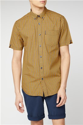  Short Sleeve Gingham Shirt