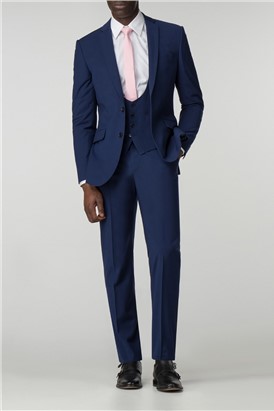  Occasions Blue Tailored Fit Jacket