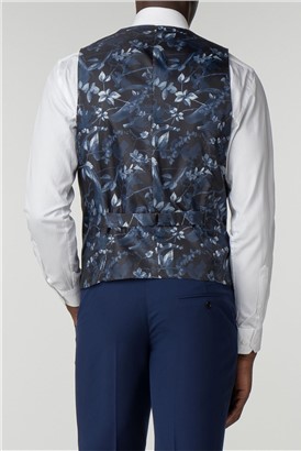  Occasions Blue Double Breasted Waistcoat