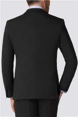 Stvdio Tailored Fit Black Performance Suit Jacket