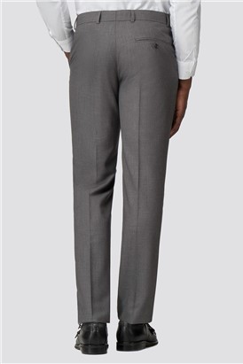  Tailored Fit Grey Plain Suit