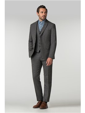  Charcoal Herringbone Jacket