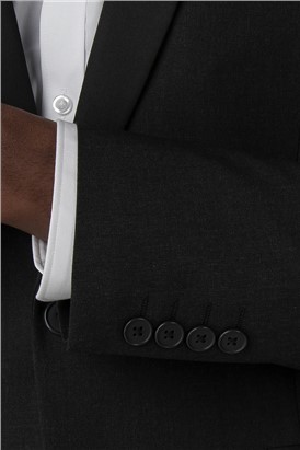 Branded Charcoal Slim Fit Tuxedo Jacket