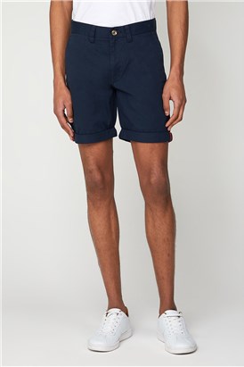  Men's Navy Blue Chino Shorts