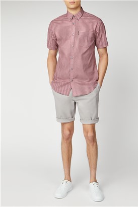  Men's Light Grey Chino Shorts