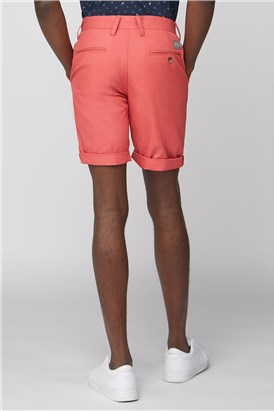  Men's Red Chino Shorts